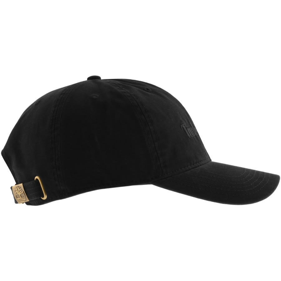 Alternative Image for ProductTimberland Cotton Canvas Cap Black2